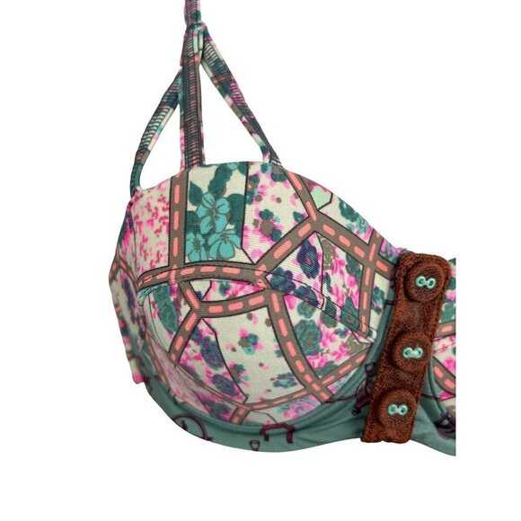 Maaji Smokey Perlino Bikini Top Size Small - Picture 3 of 10